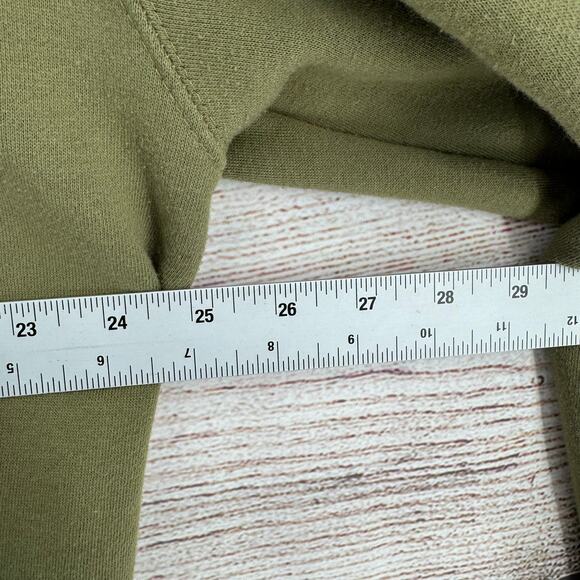 Dixxon Ground Up Customs Full Zip Hoodie Sweatshirt Mens Large Green - Picture 10 of 11